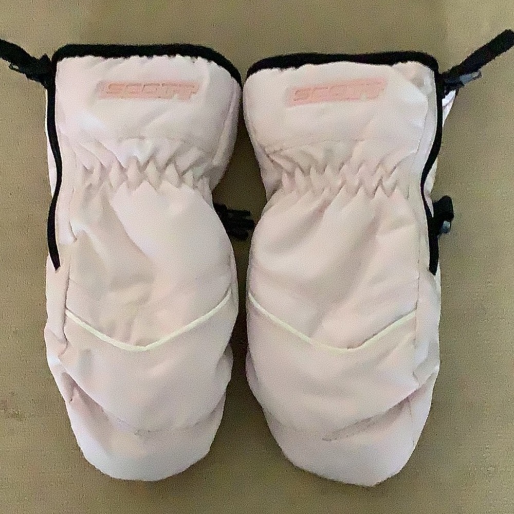 Scott Pastel Pink Girl's Ski Mittens